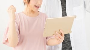 タブレット観戦